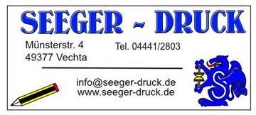 Seeger-Druck, Vechta Logo